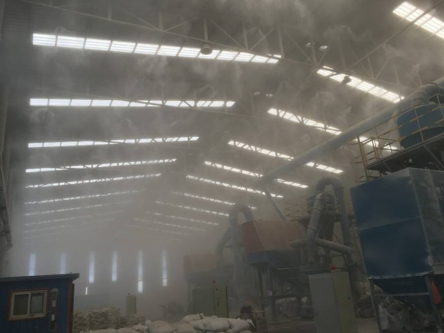 廢鐵破碎機(jī)車(chē)間粉塵