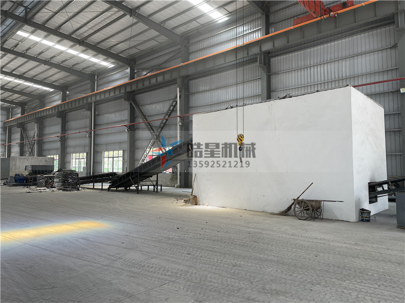 鋁合金破碎機詳細(xì)的工藝流程，附工作現(xiàn)場圖片